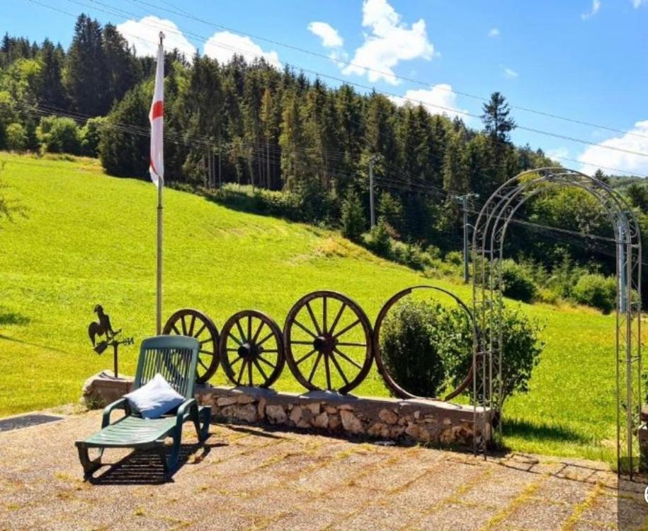 Doppelzimmer Waldblick Sonnenbühl Buitenkant foto